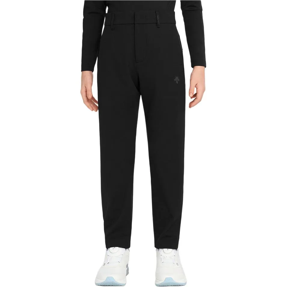 Детские вязаные спортивные штаны DESCENTE, Black BK