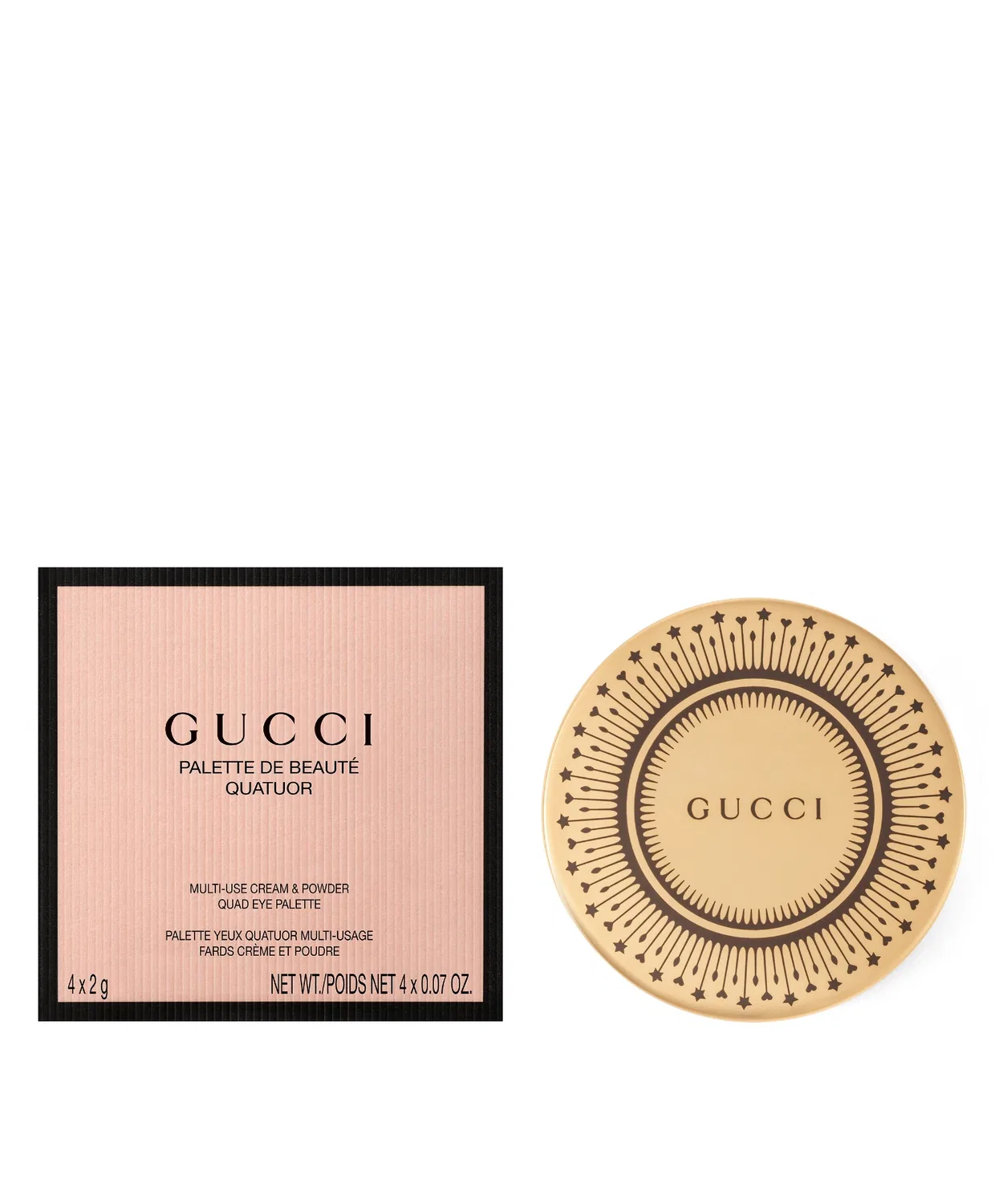 Палетка теней Gucci Palette de Beauté Quatuor 4 цвета — фото 2