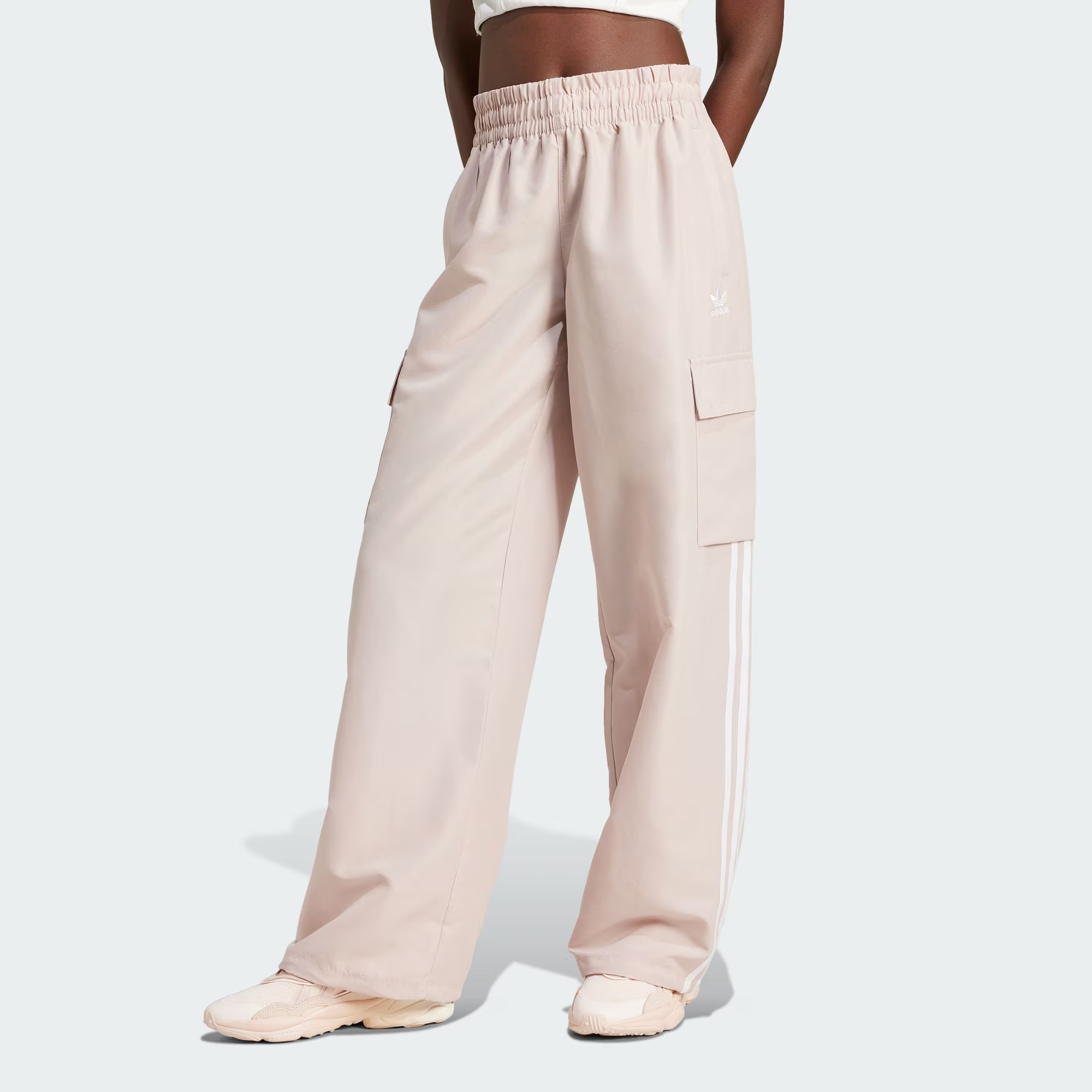 Adicolor 3-Stripes Cargo Pants Adidas Originals, Wonder Taupe — фото 3