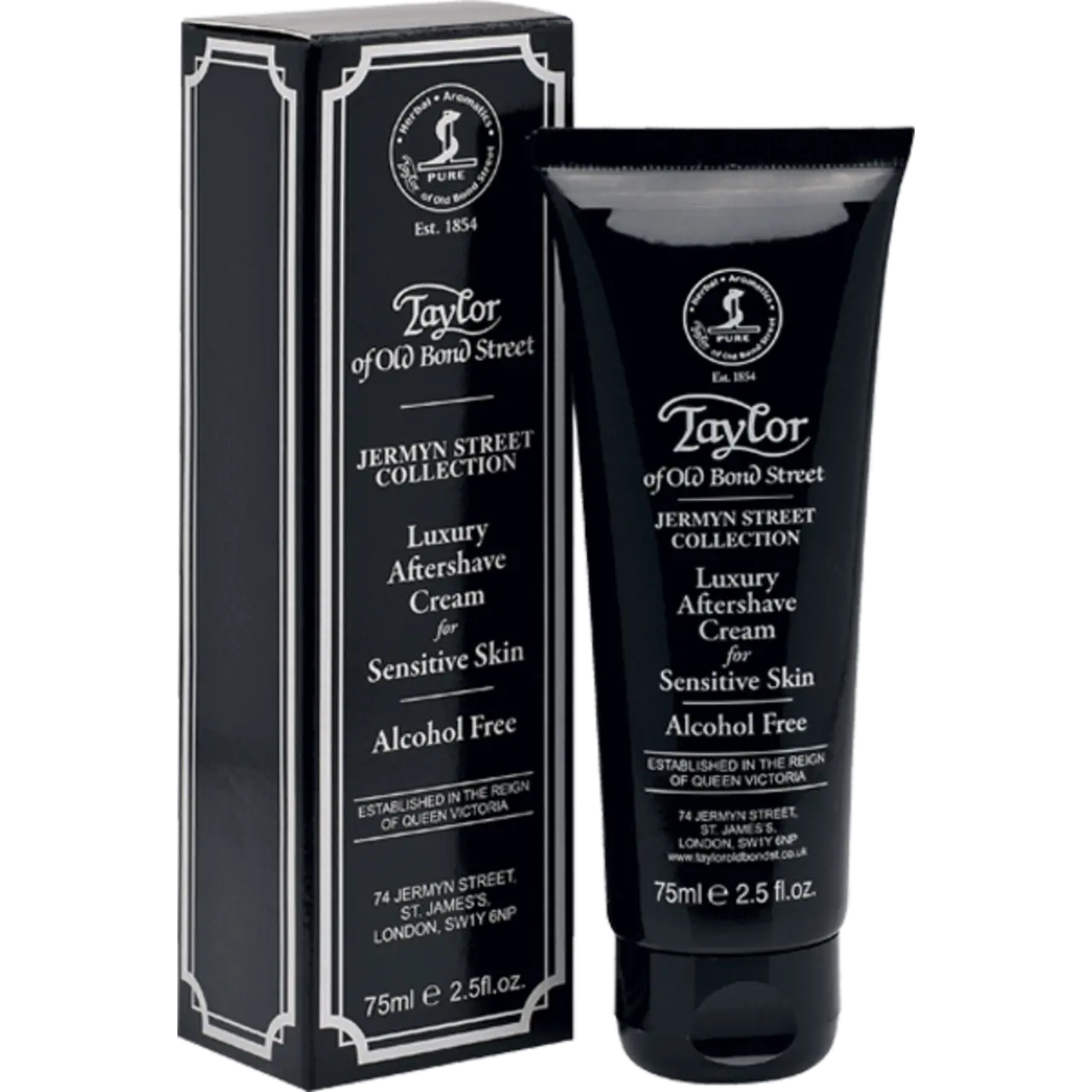 Средство после бритья jermyn street luxury after shave cream Taylor Of Old Bond Street, объем 75 мл — фото 4