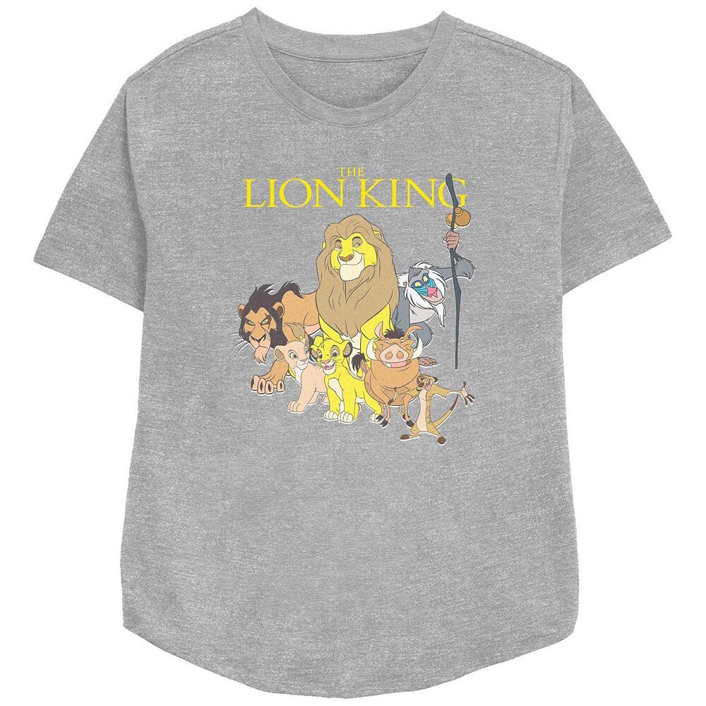 

Футболка с изображением женской группы Disney's The Lion King, цвет Heather Gray