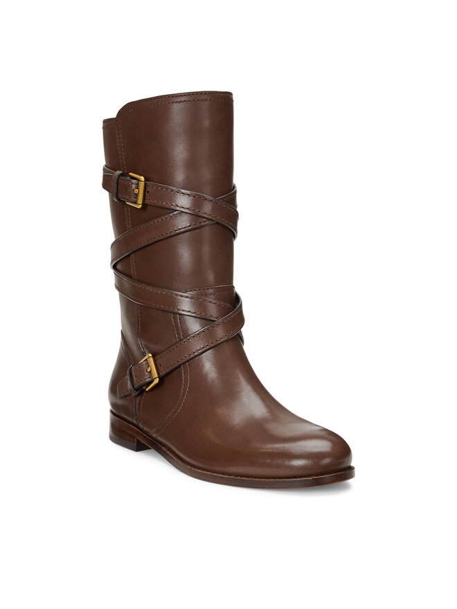 Ботильоны 802945680003 Lauren Ralph Lauren, коричневый — фото 2