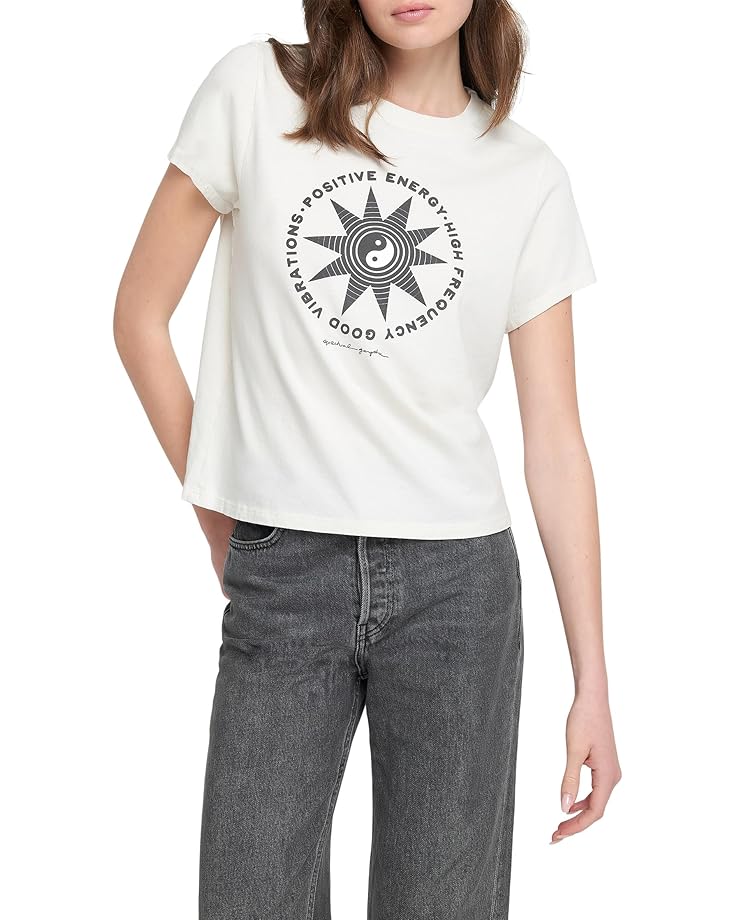 

Футболка Spiritual Gangster Yin Yang Star Lila Short Sleeve Tee, цвет Birch