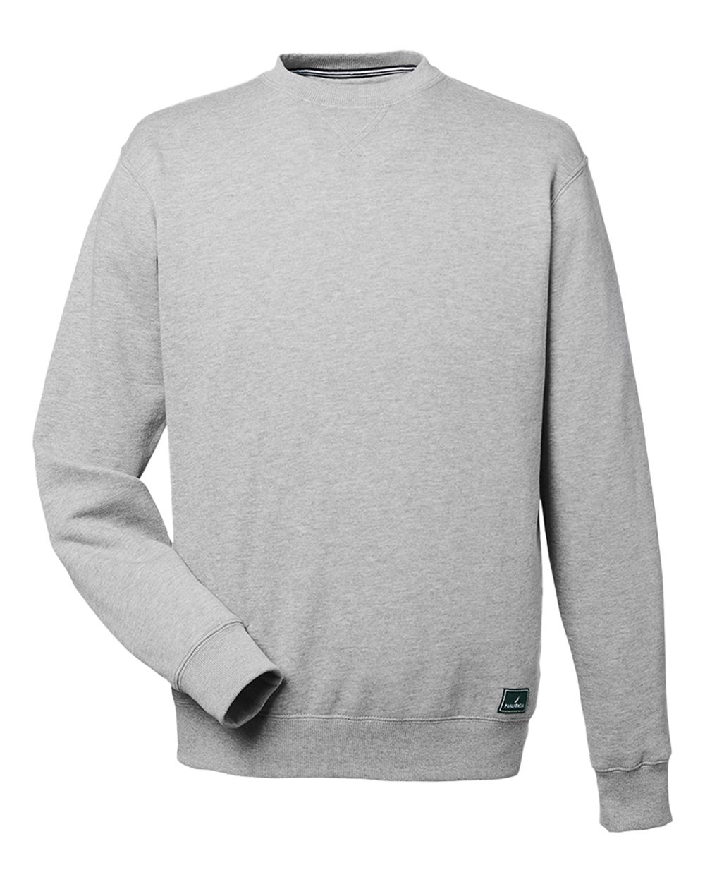 

Мужская флисовая толстовка с круглым вырезом Anchor Nautica, цвет oxford heather