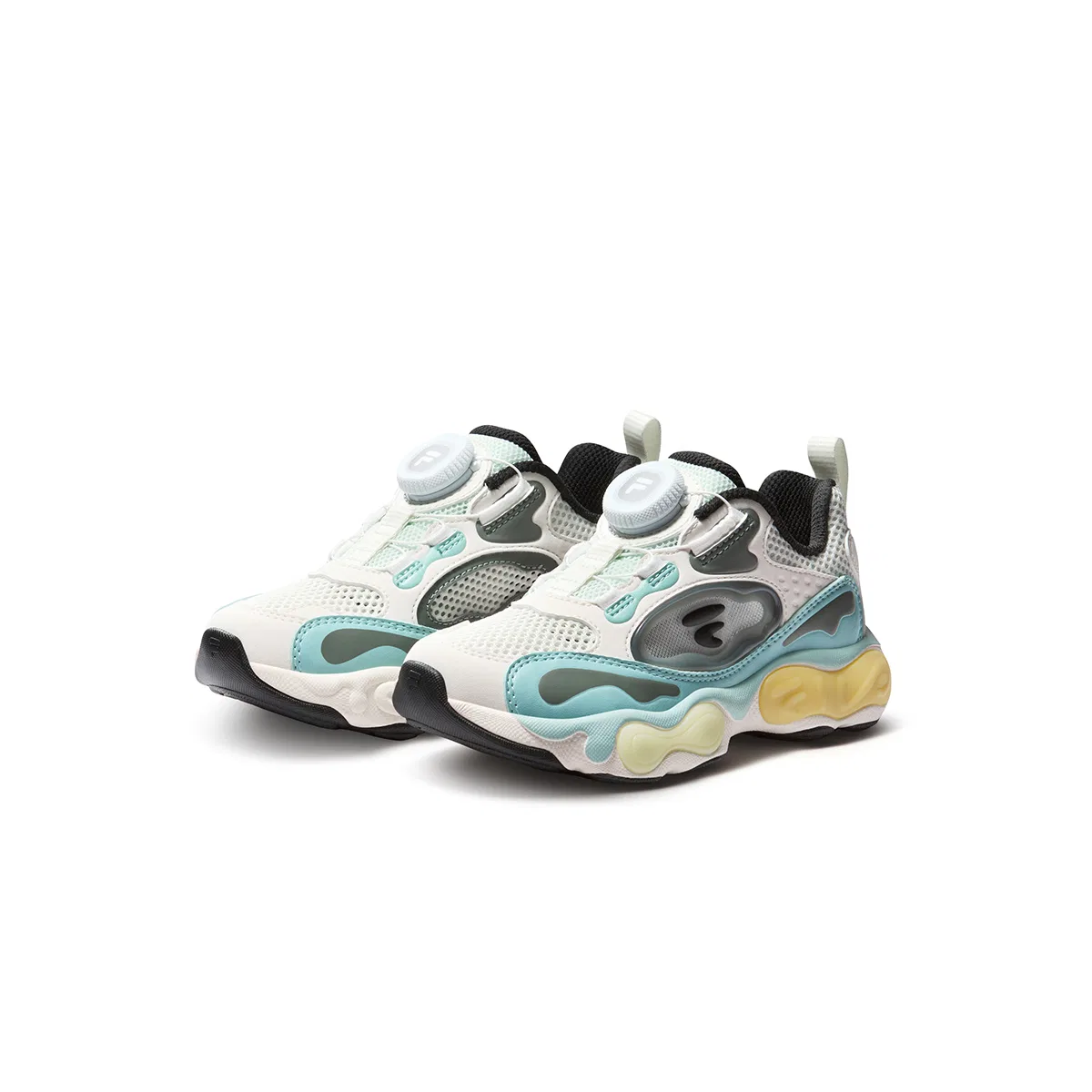Кроссовки детские Heritage FHT FILA KIDS голубой/белый — фото 3