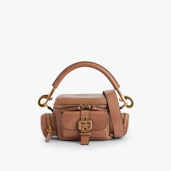

Мини-Сумка через плечо с карманами на молнии Chloe, розовый