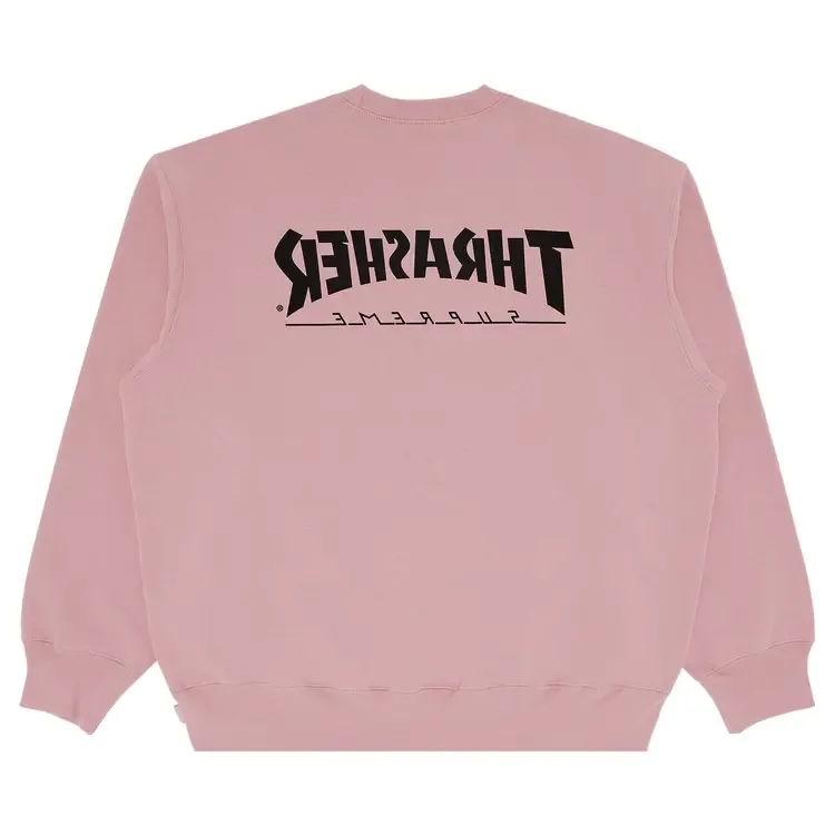 Свитшот Supreme x Thrasher 'Dusty Rose' — фото 2