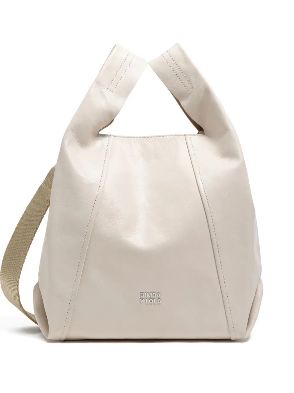 

Сумка-тоут Medium Paper из кожи Bimba y Lola, нейтральный