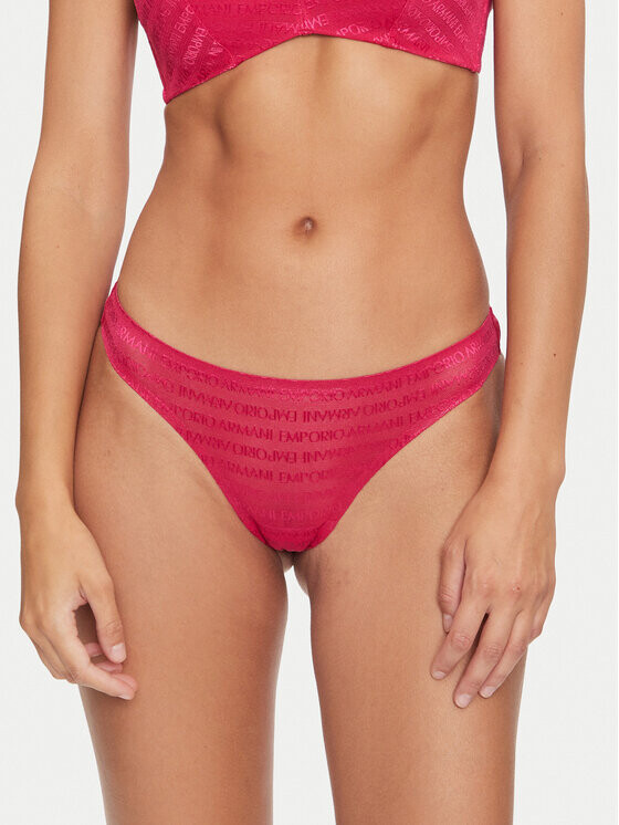 

Комплект из 2 бразильских женских трусов Emporio Armani Underwear, розовый