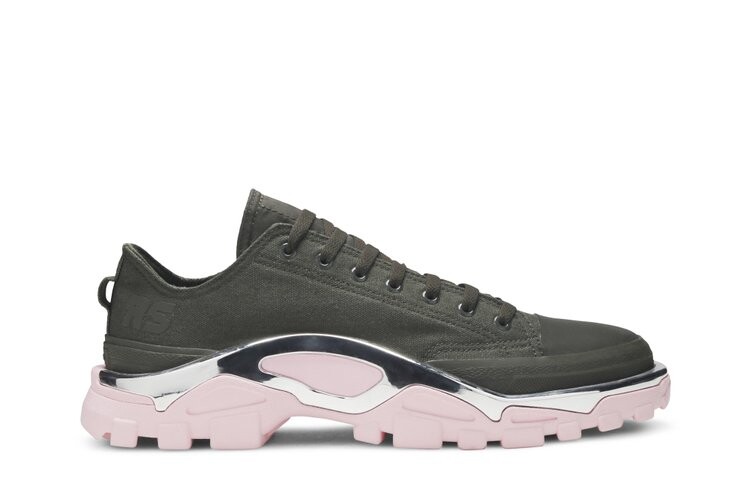 

Кроссовки Adidas Raf Simons x Detroit Runner 'Olive', зеленый