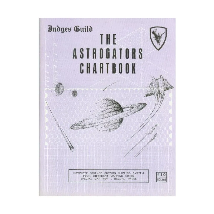 

Astrogators Chartbook (1st Printing), Traveller Modules & Supplements (Judges Guild), мягкая обложка