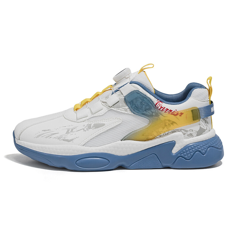 

Баскетбольные кроссовки Basketball Shoes Men Low-Top Yellow Warrior
