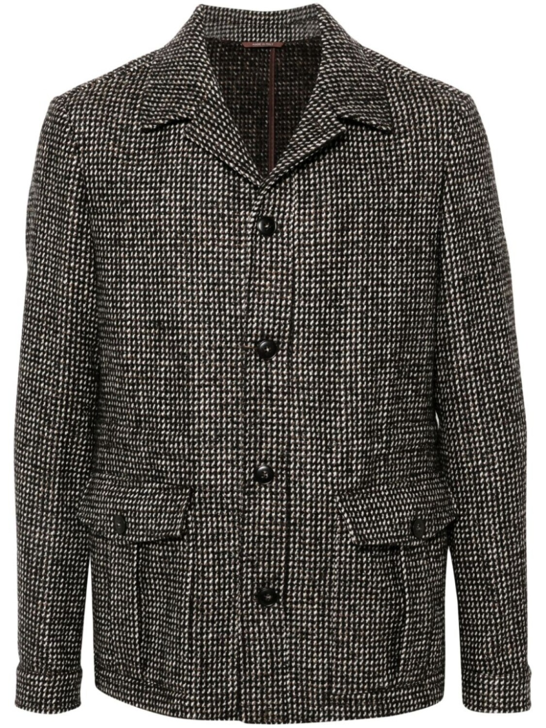 

Однобортный пиджак Canali, коричневый