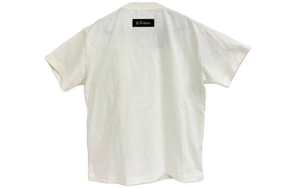 Футболка lv ss21 doll pendant crewneck short sleeve for men white Louis Vuitton, белый — фото 2