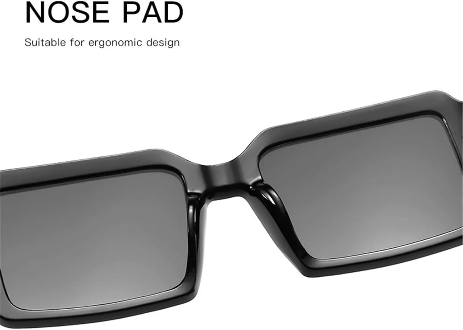 

Винтажные квадратные солнцезащитные очки Helena для мужчин и женщин. Модная массивная прямоугольная оправа с заклепками. Черные очки с защитой от УФ-излучения, C4