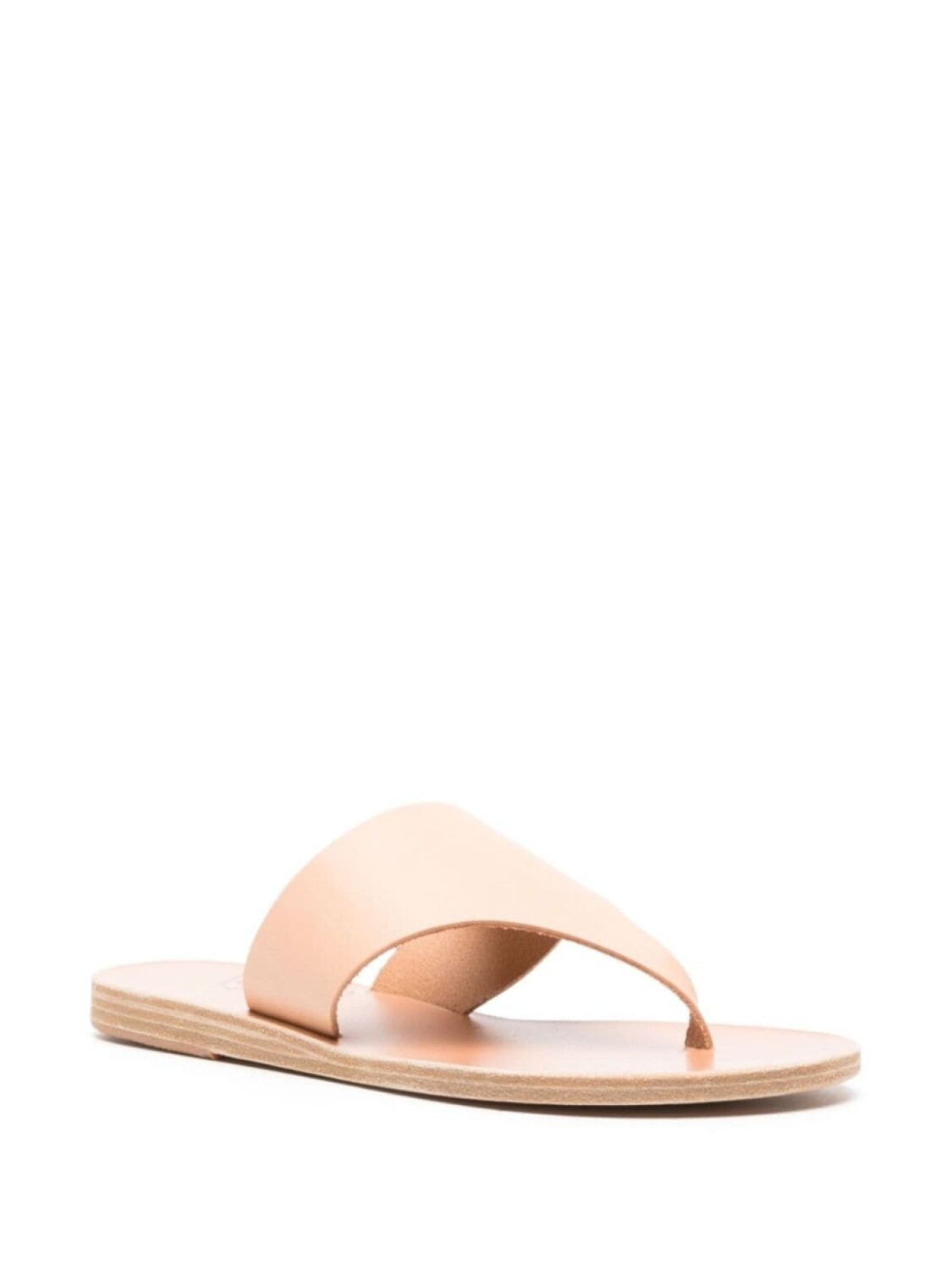 Ancient Greek Sandals сандалии Mera с Т-образным ремешком, нейтральный цвет — фото 2