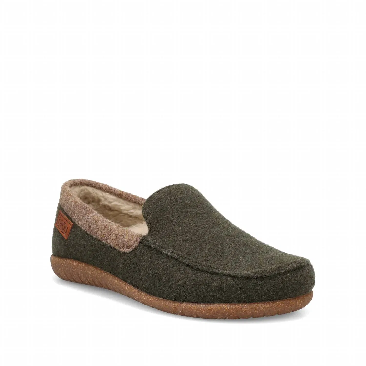 Taos Оливковые лоферы унисекс Woolfer
