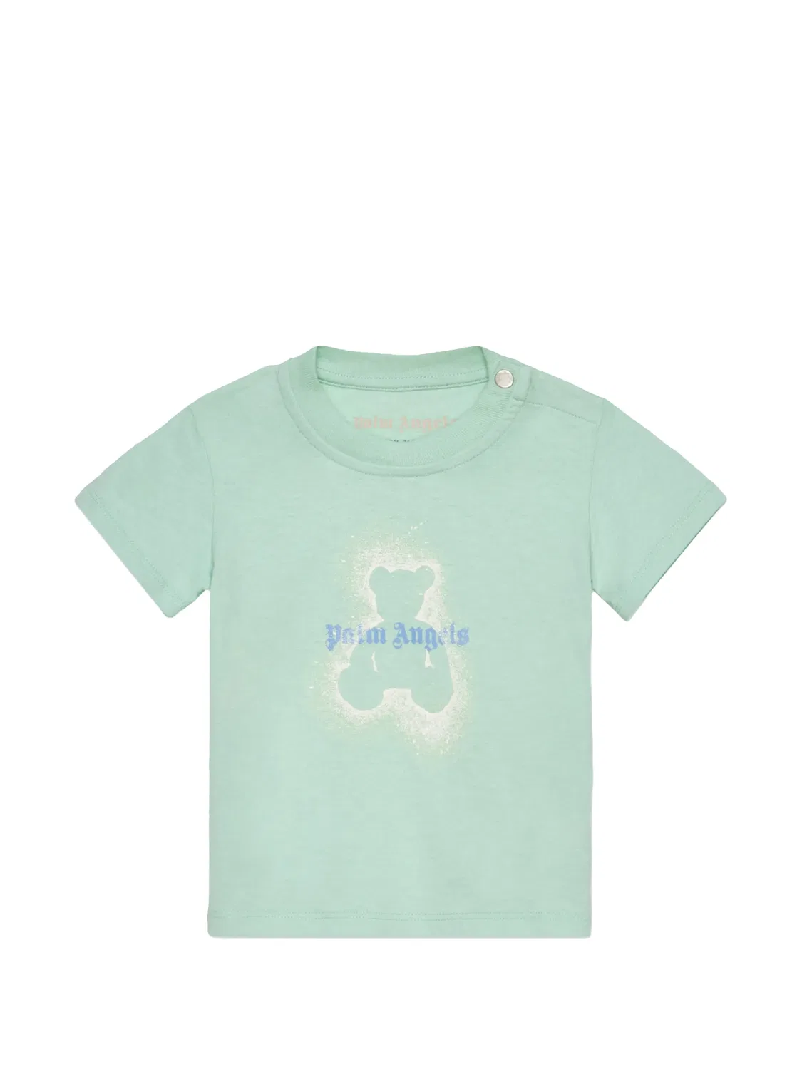 Футболка с графичным принтом Palm Angels Kids
