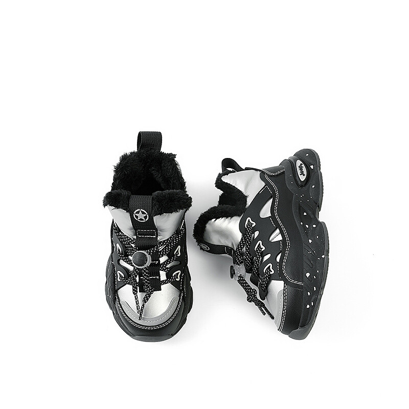 Кроссовки Jeep Kids Lifestyle Shoes Kids Mid-top Black, черный — фото 3