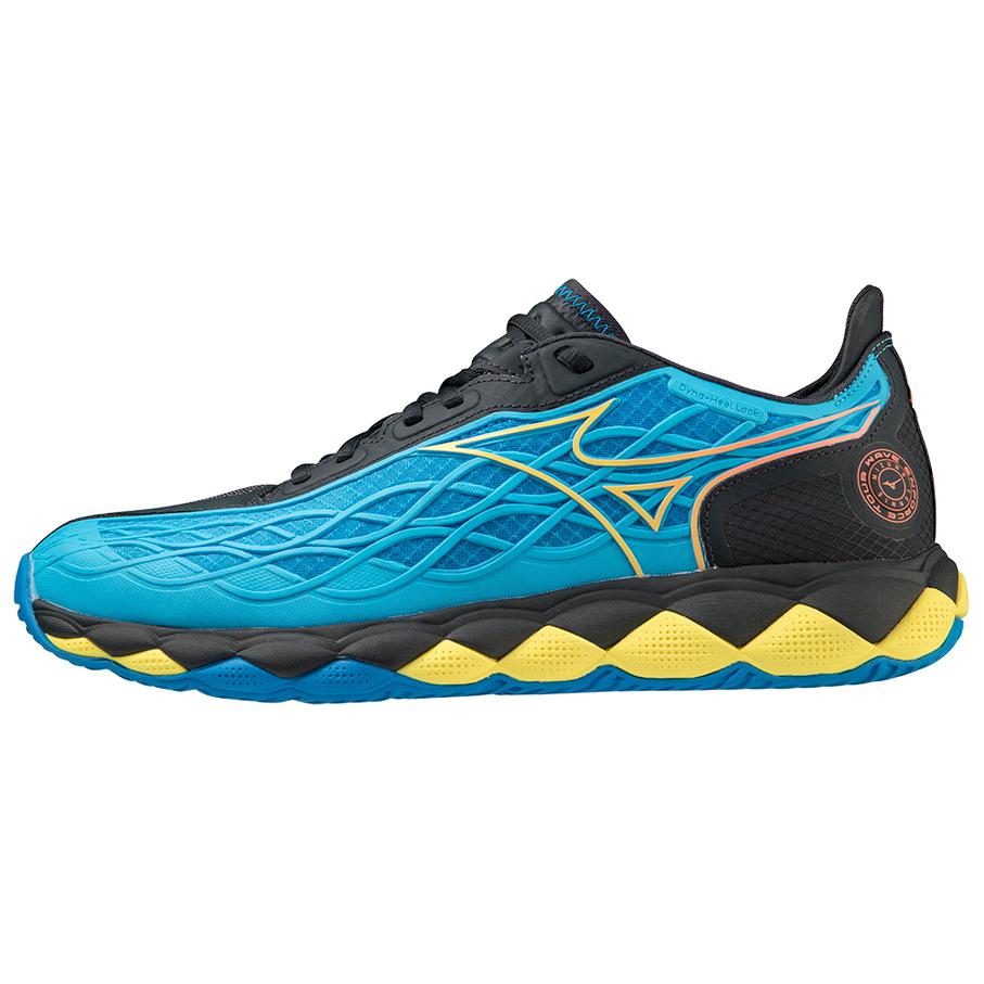

Mizuno Вейв Энфорс Тур ЭйСи 'Джет Блю Болт' - синий черный, цвет Blue Black