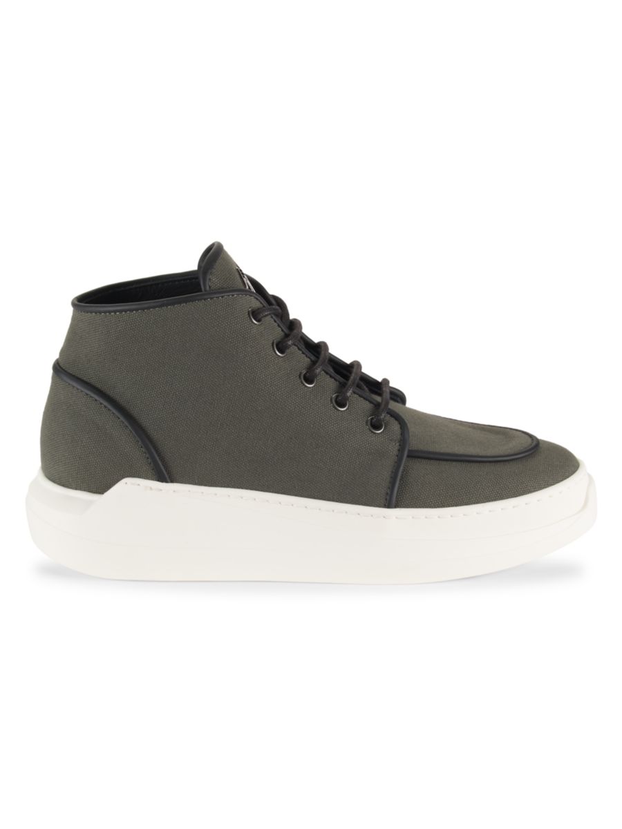 

Высокие кеды Kashton Giuseppe Zanotti, зеленый