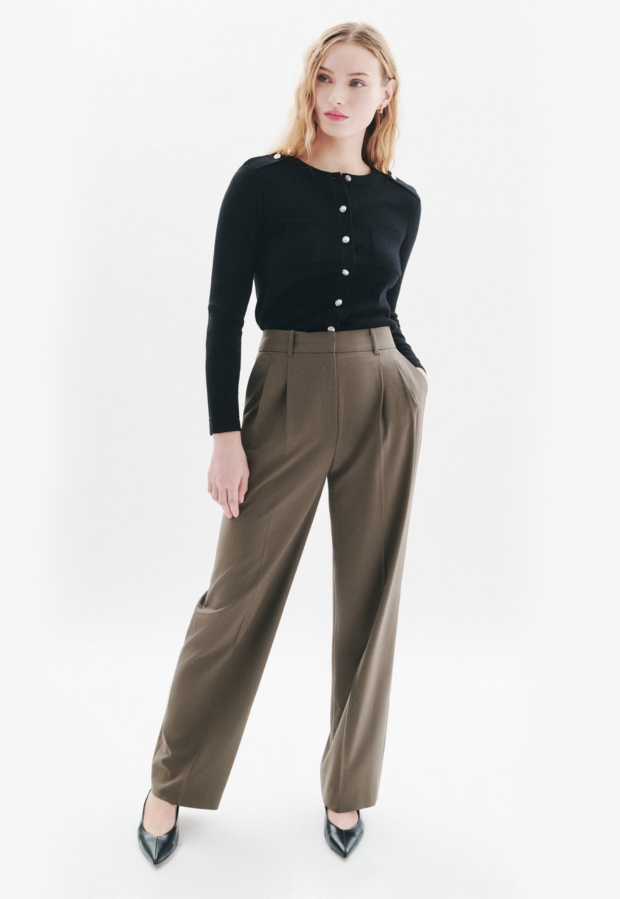 

Брюки Caroll FRENCH BRAND FASHION ELEGANT PLIAGE, Taupe