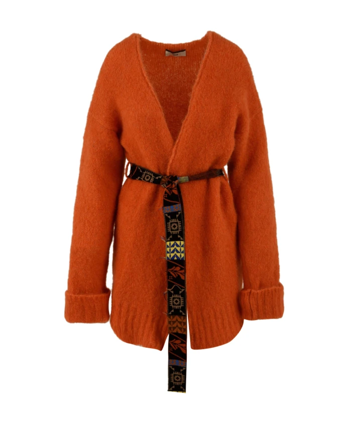 

Оранжевый кардиган-пуловер Akep, оранжевый