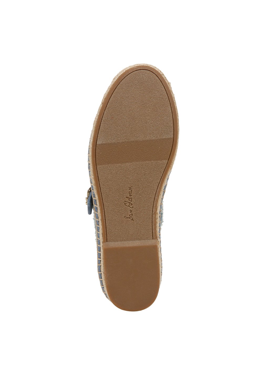 Балетки с ремешком на щиколотке MARY JANE MACKIE - Espadrilles Sam Edelman, синий — фото 4