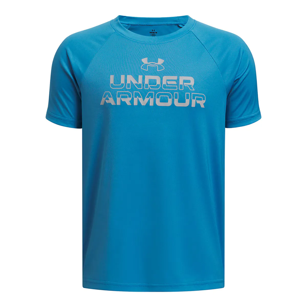 

UA Tech Split Wordmark SS Under Armour Детская футболка, синий