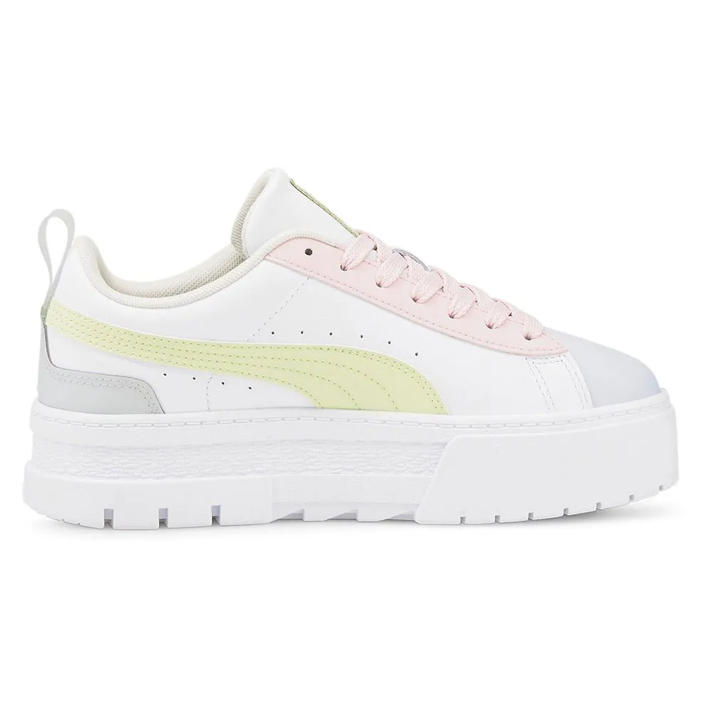 Кроссовки Puma Mayze Leather Pop, белый