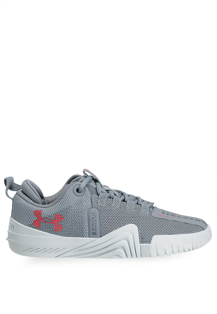 Кроссовки, Reign 6 Under Armour, красный/серый