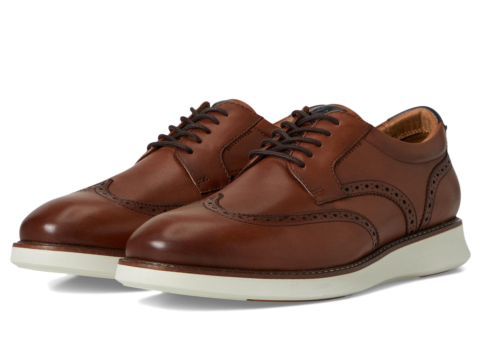 

Оксфорды Florsheim Launch Wing Tip Oxford, цвет Cognac Multi