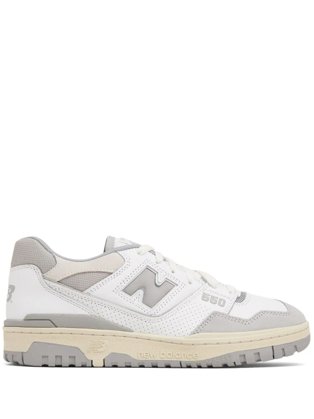 

Кроссовки 550 с тисненым логотипом NEW BALANCE, белый