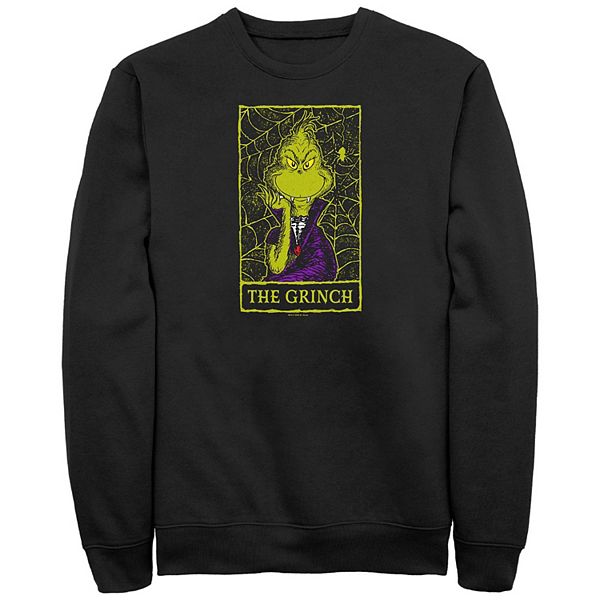 

Мужская флисовая толстовка с принтом Grinch Licensed Character