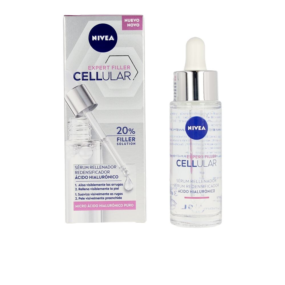 

Увлажняющая сыворотка для ухода за лицом Cellular filler hialurónico serum rellenador Nivea, 40 мл