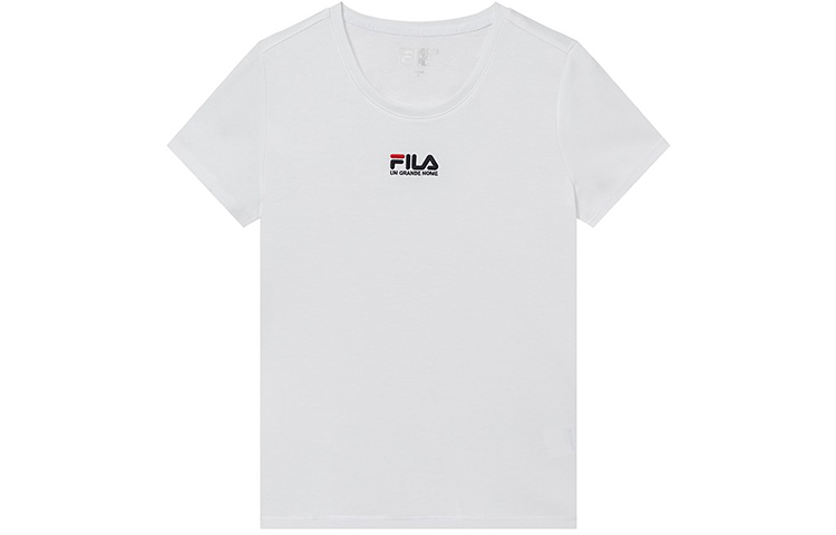 

FILA Обычная женская футболка белого цвета