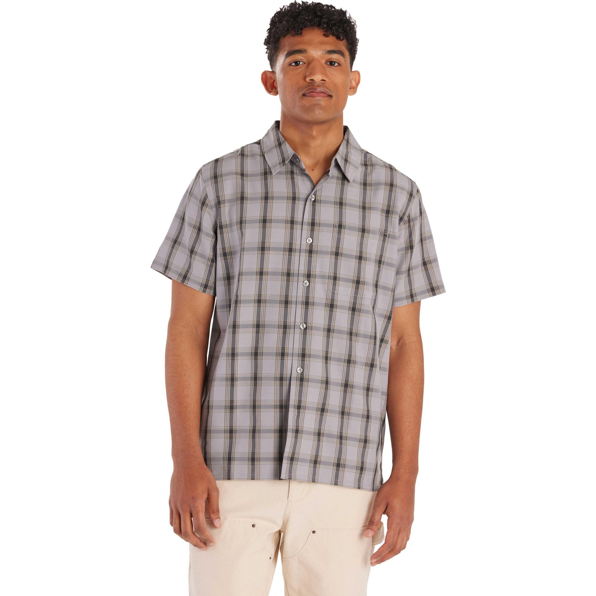 

Мужская классическая рубашка Eldridge Novelty Marmot, Frosty Green/Oliver Plaid