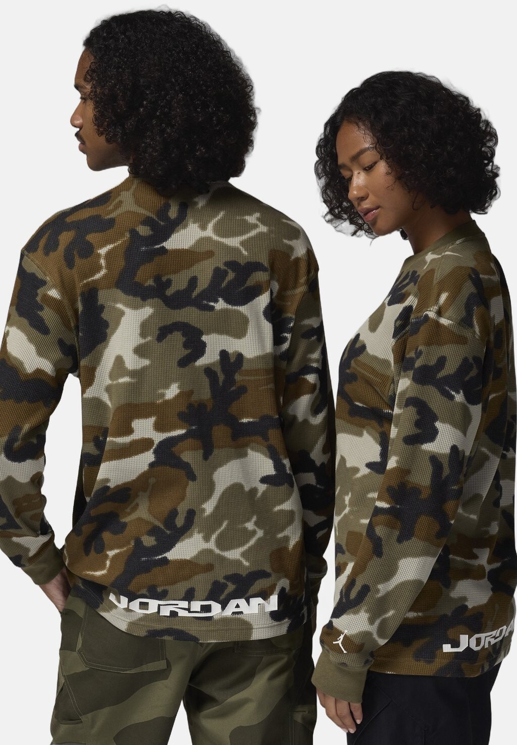 

Джемпер CAMO LONG-SLEEVE Jordan, оливковый