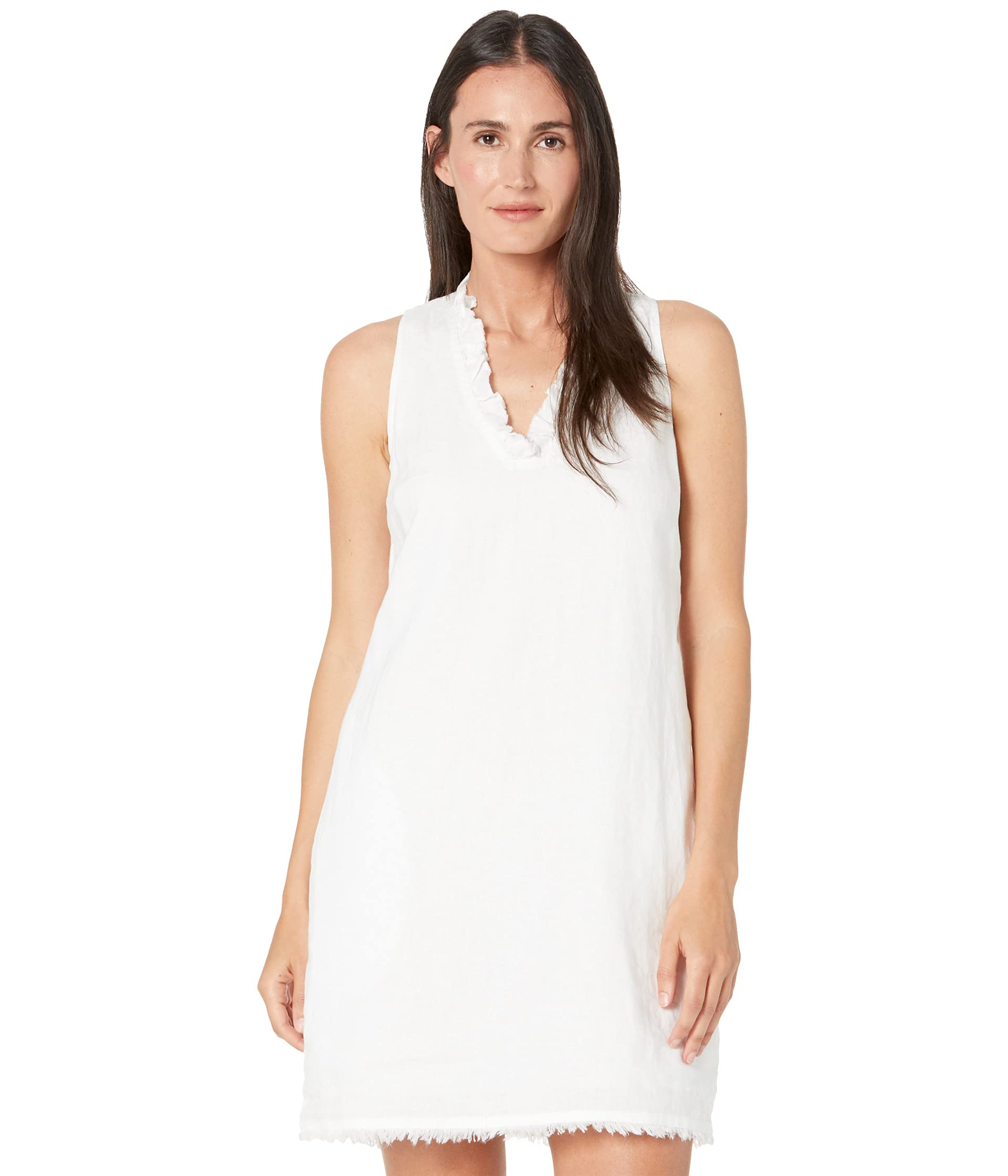 

Платье Tommy Bahama Two Palms Ruffle Shift Dress, белый