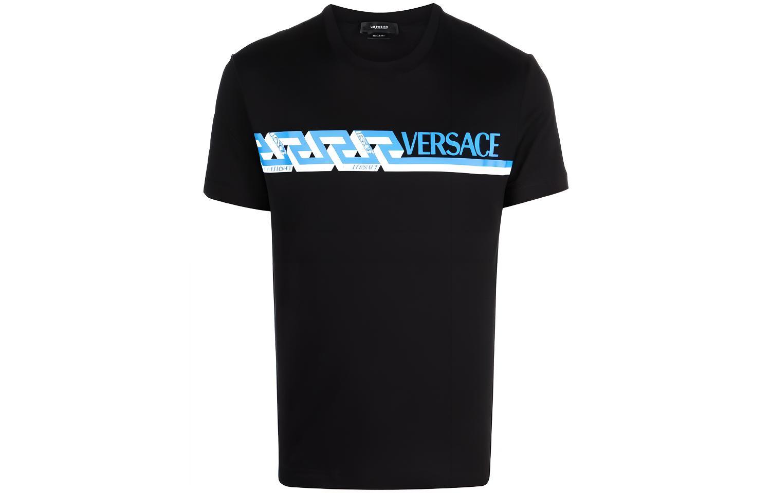 

Футболка мужская черная VERSACE