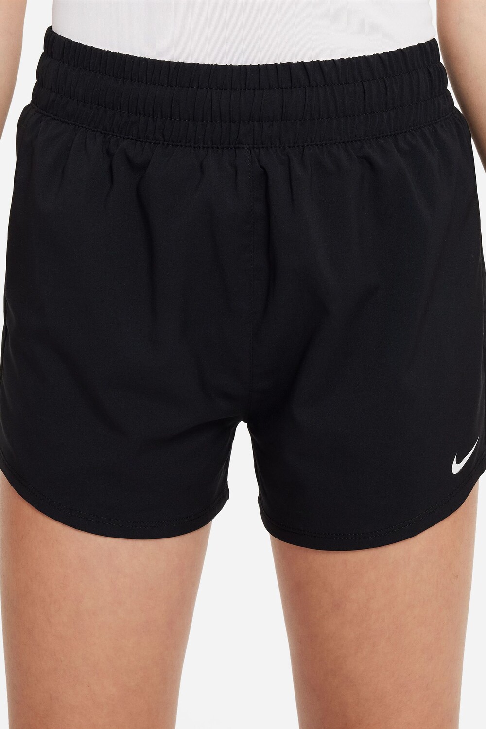 Тренировочные шорты Dri-FIT One с завышенной талией Nike, черный — фото 4