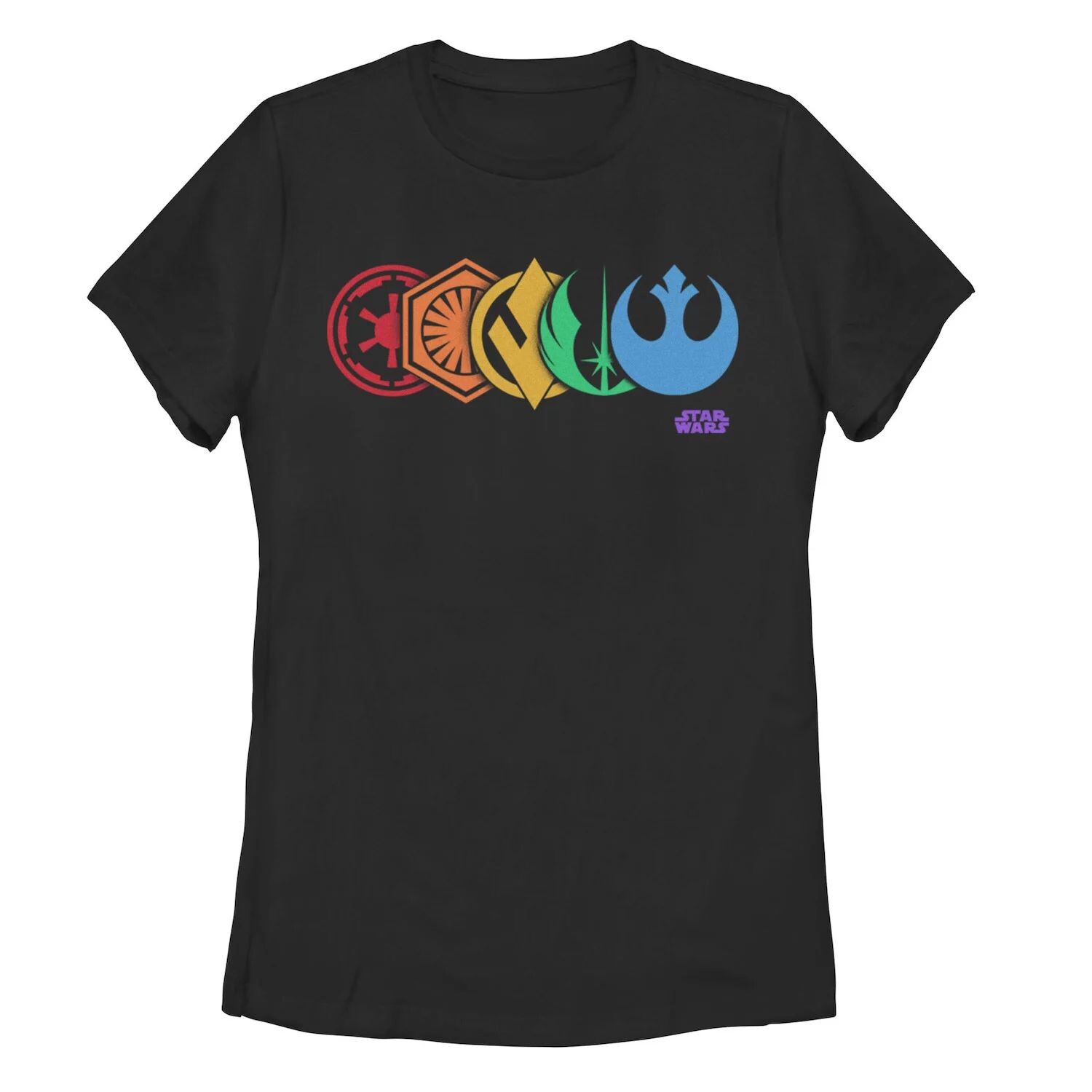 

Детская футболка с радужным логотипом Star Wars Pride Licensed Character
