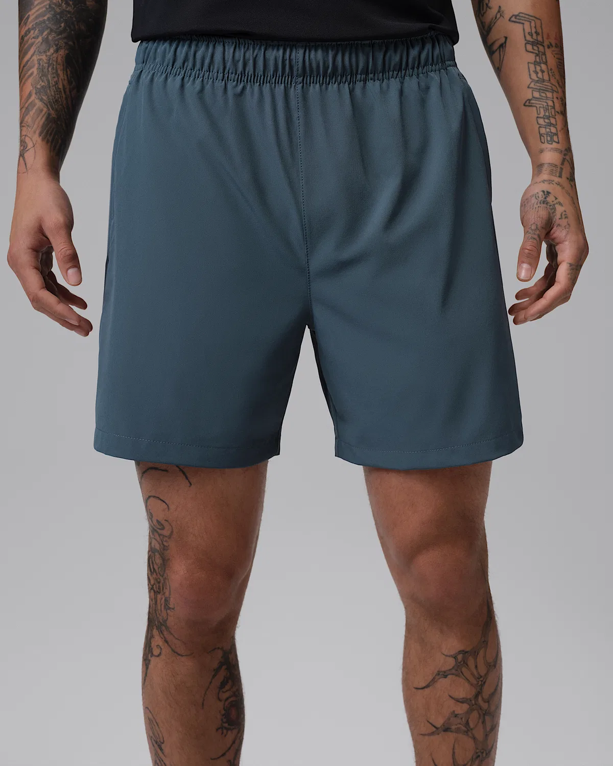 Мужские шорты Dri-FIT с подкладкой Jordan Sport Flightweight, Ash Green/Black — фото 2