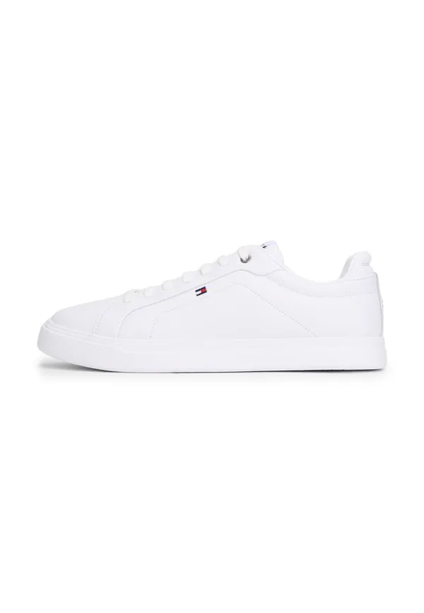 Легкие кожаные кроссовки с чашеобразной подошвой Tommy Hilfiger, White — фото 2