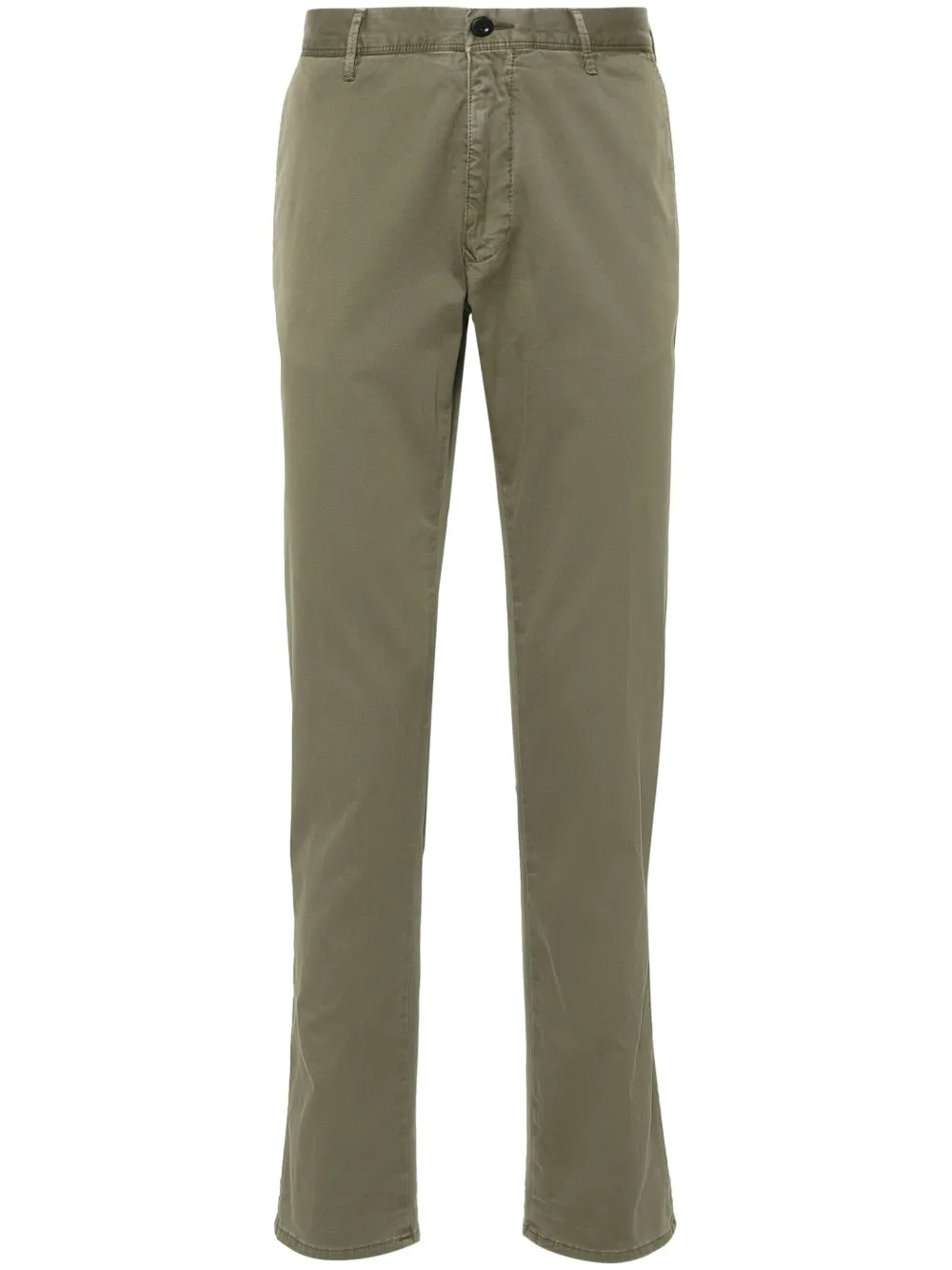 

Узкие брюки чинос Incotex, зеленый