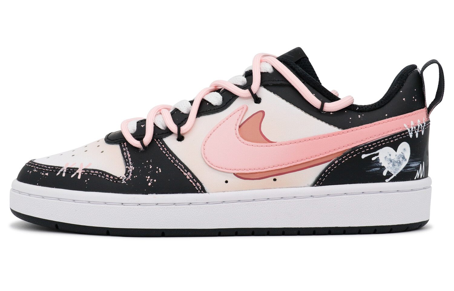 

Кроссовки Nike Court Borough 2 Skateboarding Shoes Women's Low-top White, белый
