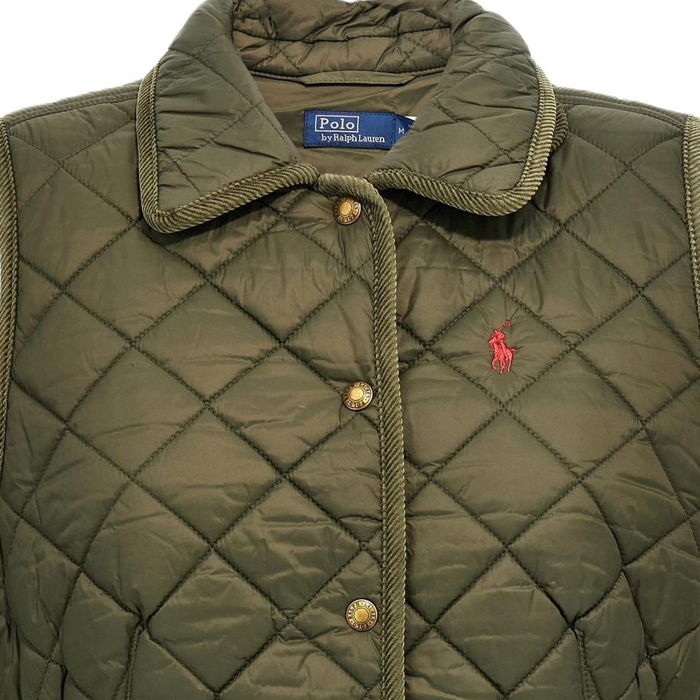 Polo Ralph Lauren Женская зеленая жилетка, Green — фото 3