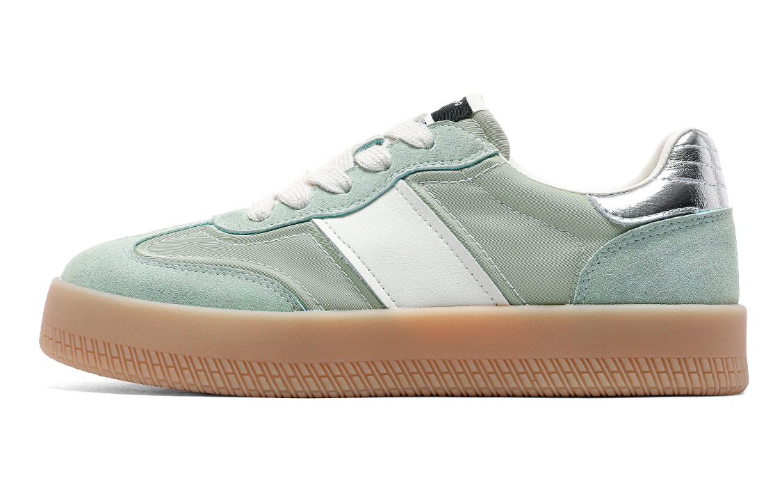 

Кроссовки C°BANNER Skateboarding Shoes Women's Low-top Green, зеленый