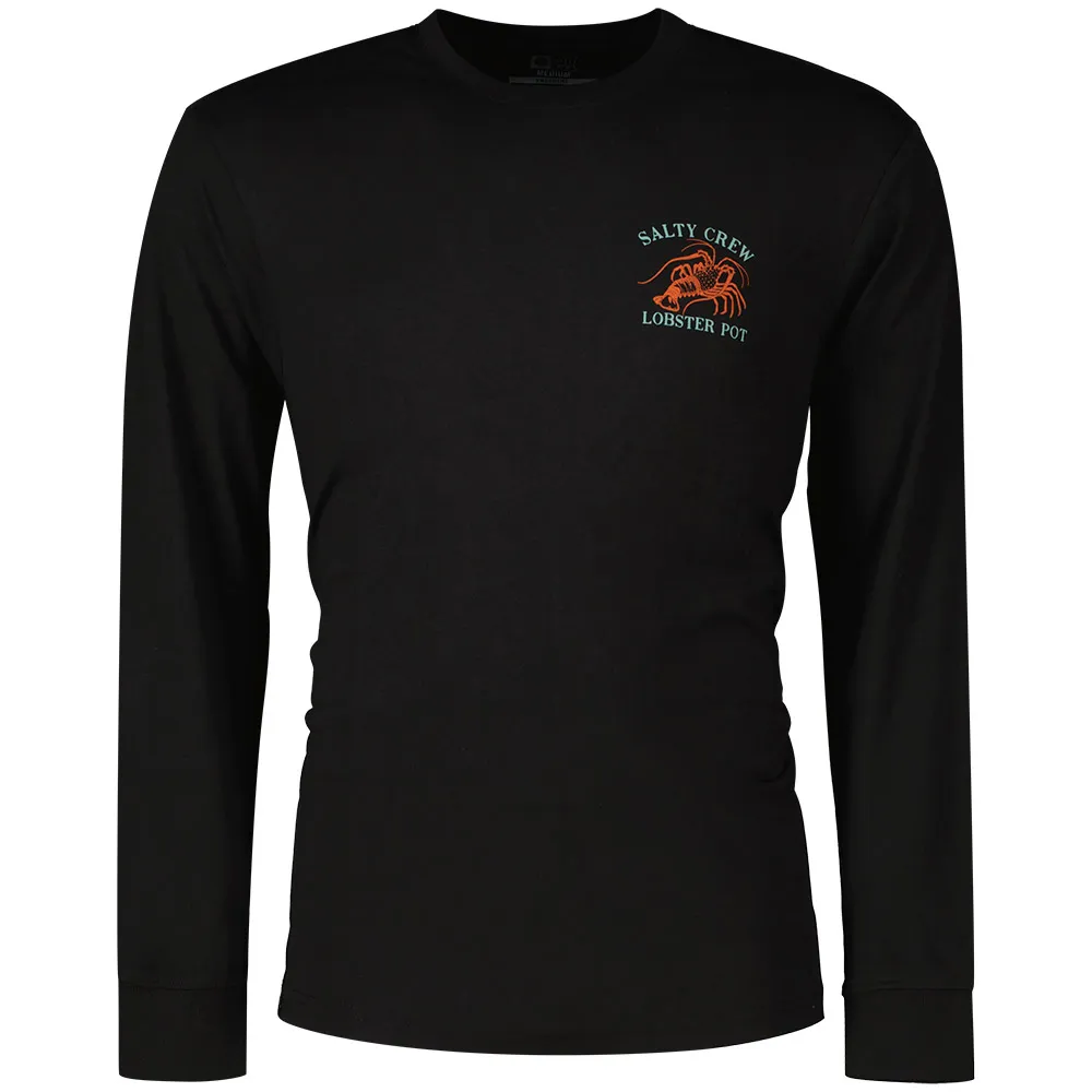 

Футболка Salty Crew Lobster pot premium long sleeve, черный