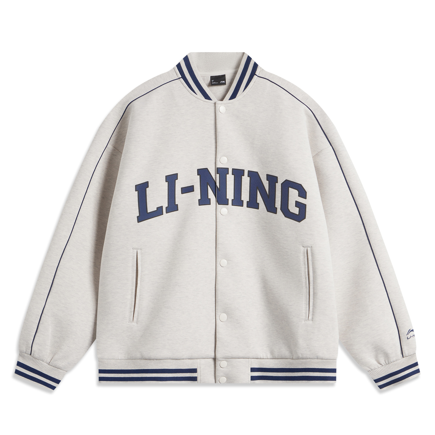 

Толстовка LiNing Sports Life Collection унисекс, цвет «серый меланж»